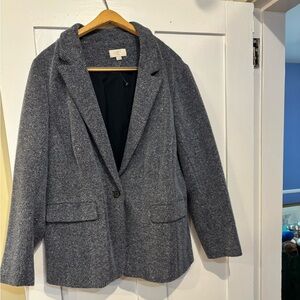 LOFT plus Gray Women's Blazer
